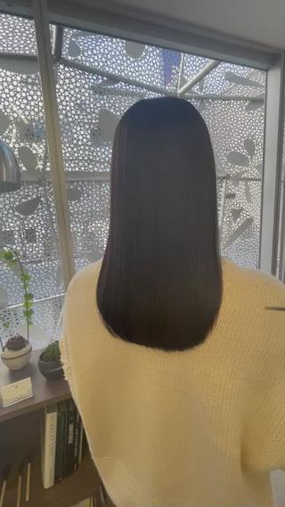 セミロング カラー スズキジュンペイ 銀座/髪質改善のヘアスタイル