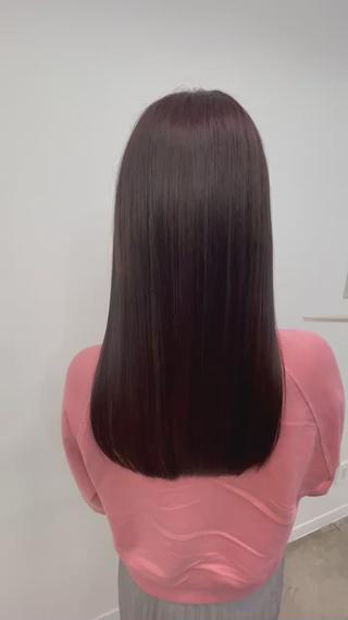 セミロング カラー スズキジュンペイ 銀座/髪質改善のヘアスタイル