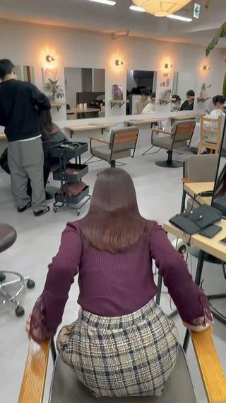 ロング Lachic所属・髪質改善/ストレート 根上のヘアスタイル