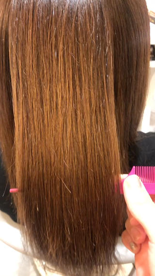 ロング 阪上 沙織のヘアスタイル