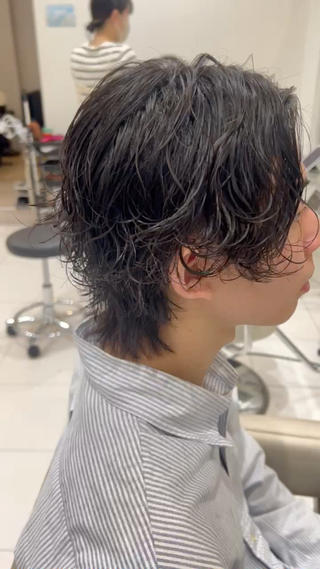 パーマ メンズ メンズサロンGRIT 店長　深山一平のヘアスタイル