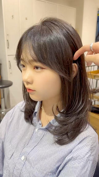 ワンカールでも動きが出るレイヤーカット