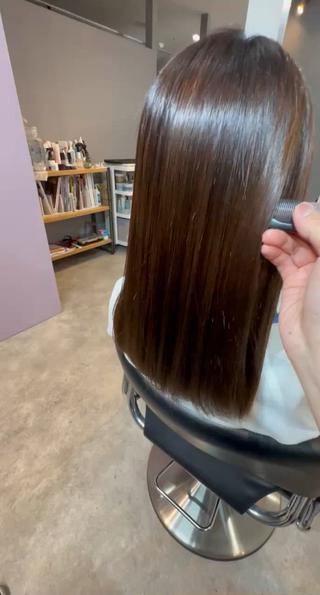 湿気対策にもおすすめの髪質改善ストレート 