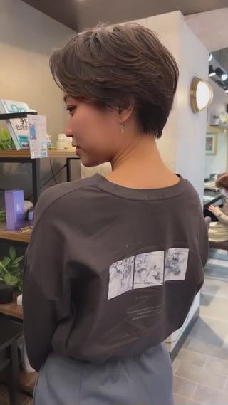 ハンサムショート 