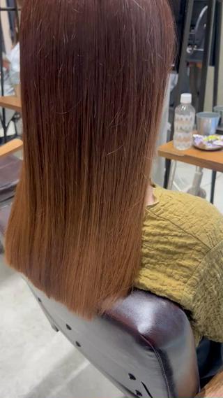 サブリミックトリートメント️
毛先はブリーチしてますがこんなにツヤツヤに 