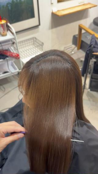 ロング 髪質改善&美髪カラー ボブ&ロングRINのヘアスタイル