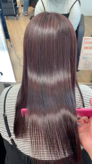 カラー＋髪質改善トリートメント 