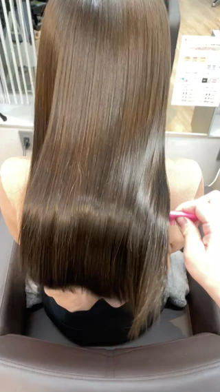 髪質改善カラー 