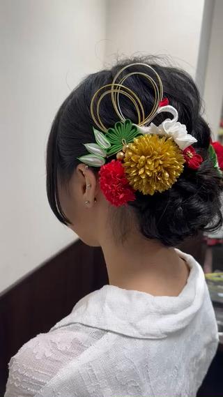 成人式アレンジ