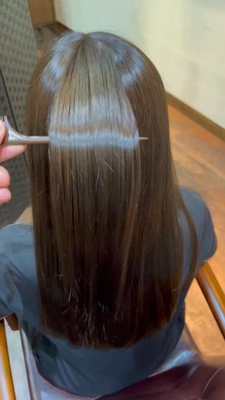 カラー パーマ 縮毛矯正 特化生田のヘアスタイル