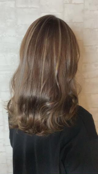 ロング カラー 船津武俊 フナツタケトシのヘアスタイル