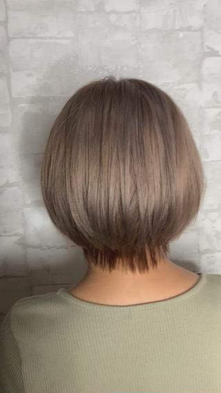 ショート カラー 船津武俊 フナツタケトシのヘアスタイル