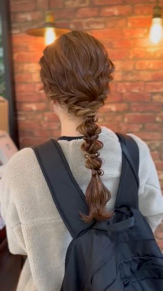 お任せもこもこ編み下ろし