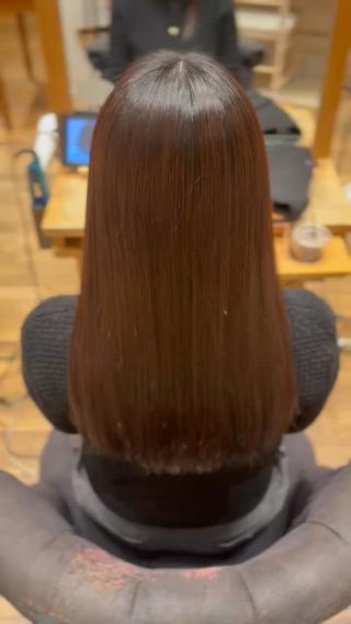 ロング きょうか 縮毛矯正モデル募集中のヘアスタイル