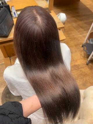 ロング きょうか 縮毛矯正モデル募集中のヘアスタイル