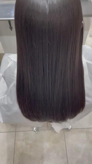 美縮毛矯正と美髪トリートメント 