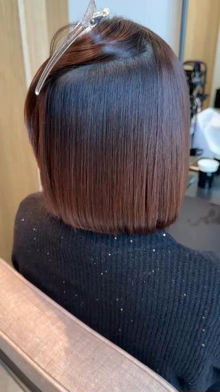 地毛のような美髪矯正 