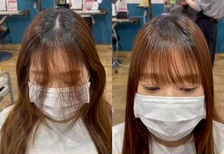 ミディアム 福島 和弥のヘアスタイル