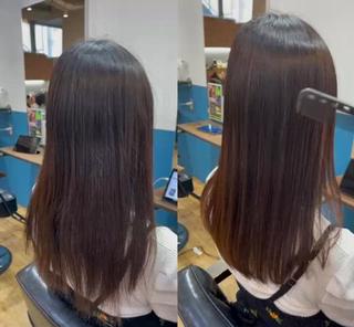 ミディアム 福島 和弥のヘアスタイル