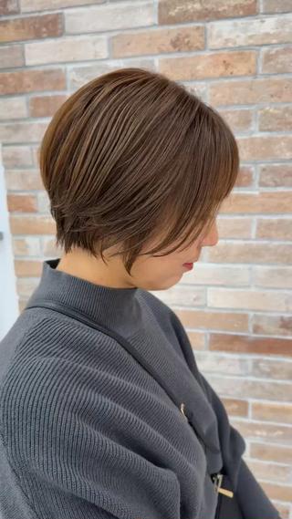 ショート カラー 似合わせショート 鈴木豊のヘアスタイル