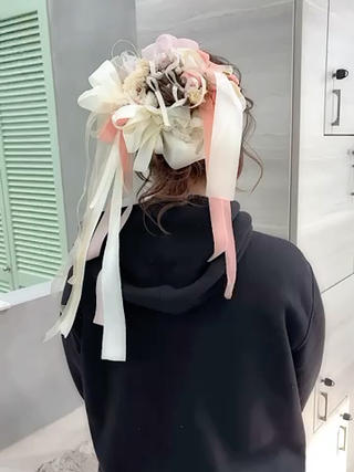 カラー ヘアアレンジ the path sora♡のヘアスタイル