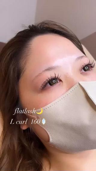 Ｌカール コーティングで束感作れます️ 