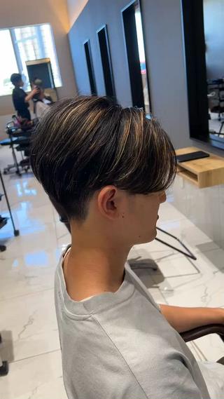 ショート メンズ ルクール喜多町店 コムロのヘアスタイル