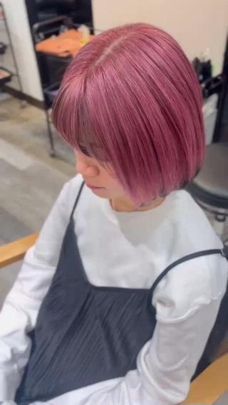 ロング ブリーチカラー特化 古田YUUTOのヘアスタイル