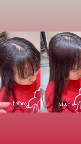 ロング 縮毛矯正特化 k-two土田陸登のヘアスタイル