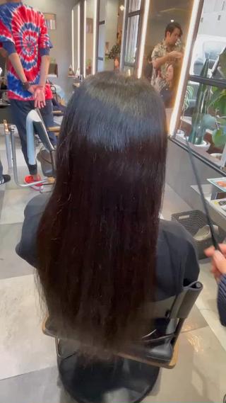 ロング 渡邊 和紀のヘアスタイル