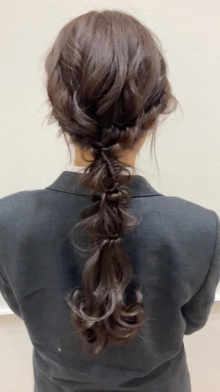 ロング ヘアアレンジ 内田 龍樹のヘアスタイル