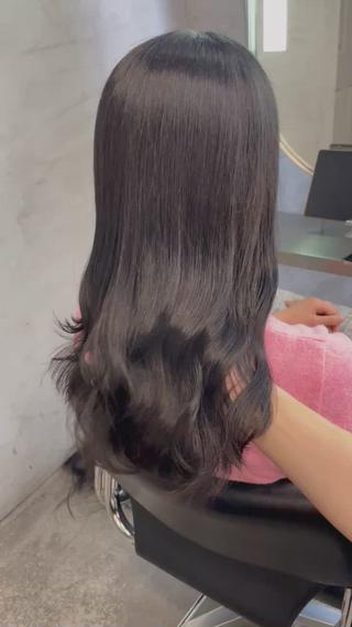 オリジナル髪質改善トリートメント＆ケアカラー♡

#髪質改善トリートメント
#ビターカラー
#韓国
#ダークグレージュ 