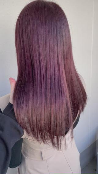 星野式♡髪質改善トリートメント＆髪質改善ケアカラー

バンビベージュ♡ロゼ 