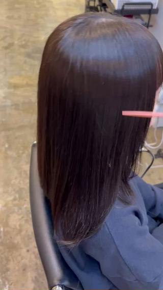 セミロング 鈴木 三保のヘアスタイル