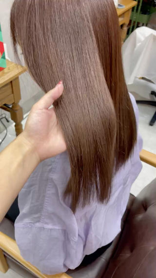 つやつや透明感溢れるカラーになります*゜