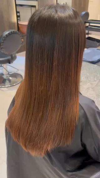 ロング カラー/髪質改善 トリートメント/優果のヘアスタイル