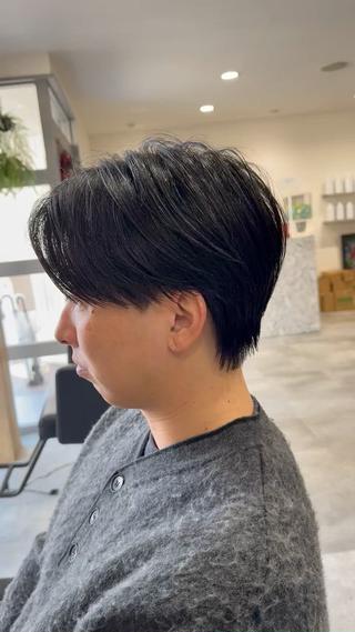 ショート Revo北安江店所属・での いっさのヘアスタイル