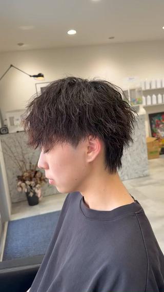 ショート Revo北安江店所属・での いっさのヘアスタイル