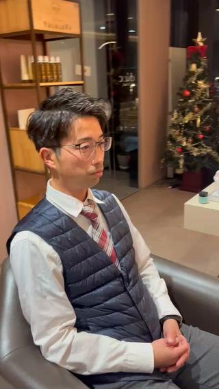 アップバングショート 