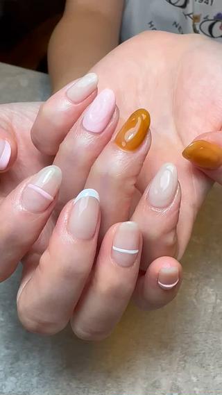 パステルピンクをメインにニュアンスネイル
可愛すぎます
¥7,150(税込)