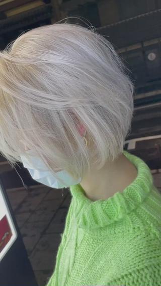 こちらはブリーチ2回です️
【ホワイトベージュ】【ホワイトミルクティー】【ミルク手ティーベージュ】 