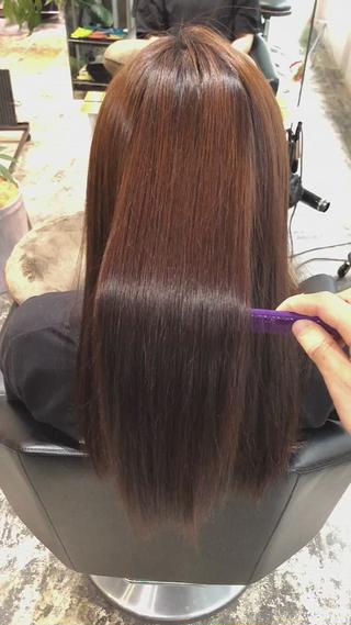 【髪質改善】酸性ストレート.️