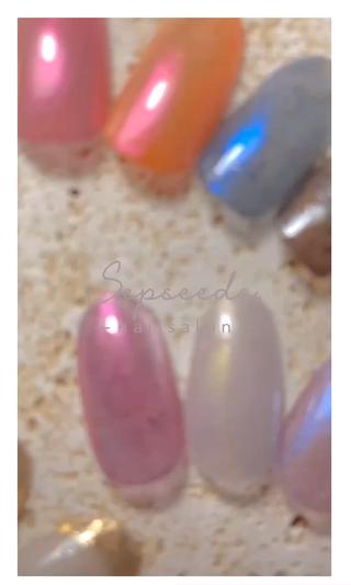 #ニュアンスネイル
#ワンカラー
#MOMOジェル
#Sepseeds. 