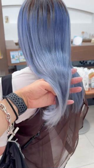 ロング カラー カラー職人/上川原 雄飛のヘアスタイル