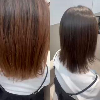 ミディアム カラー パーマ SALOWIN神戸三宮Suite店所属・三宮白髪縮毛矯正 美髪特化★神田のヘアスタイル