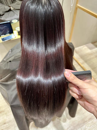 ミディアム シムラ カイゲンのヘアスタイル