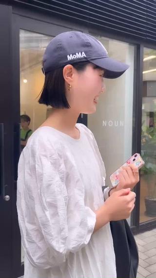 ショート カラー eri kinjoのヘアスタイル