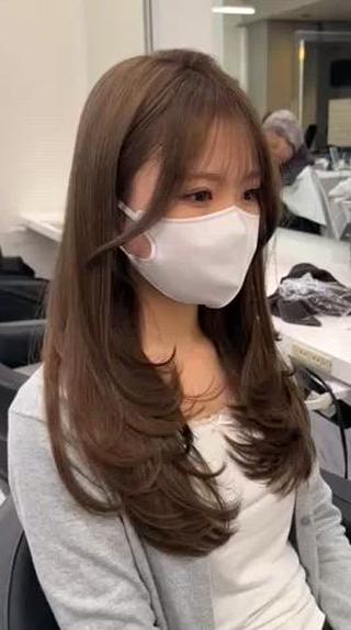 ロング 🤍透明感/韓国風/ レイヤー/優大🤍のヘアスタイル