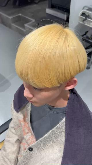 カラー メンズ 札幌メンズ専門 星雅哉のヘアスタイル
