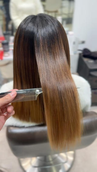 ロング 大手町/東京駅❗️ 山口善哉のヘアスタイル